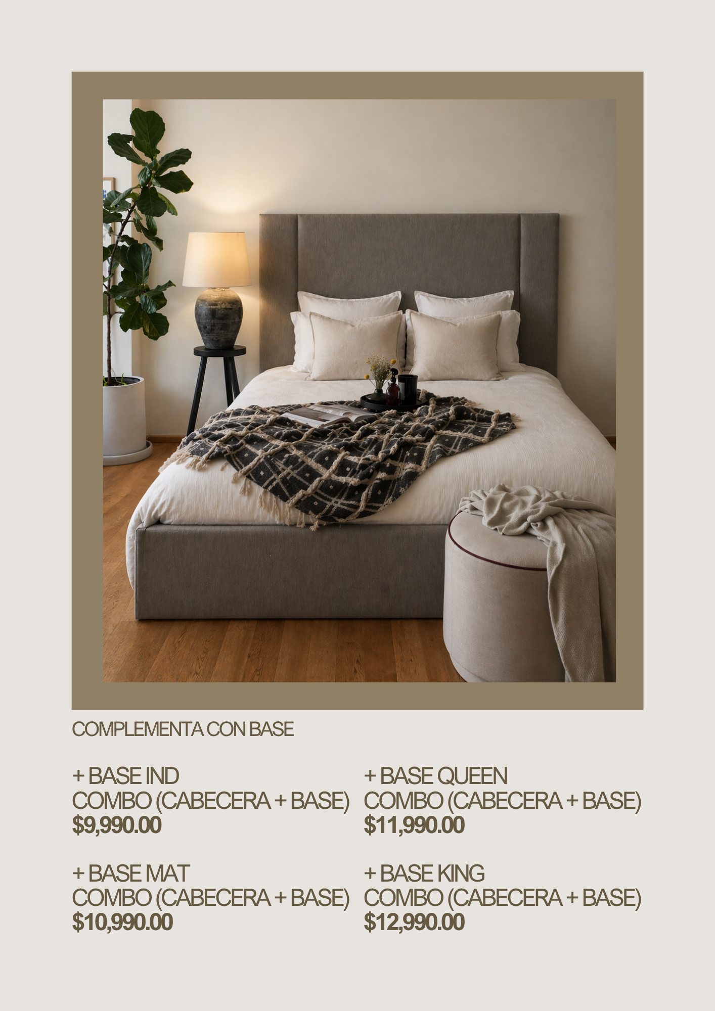 CABECERAS EDICIÓN LIMITADA 2026 / COMBOS BASE + CABECERA