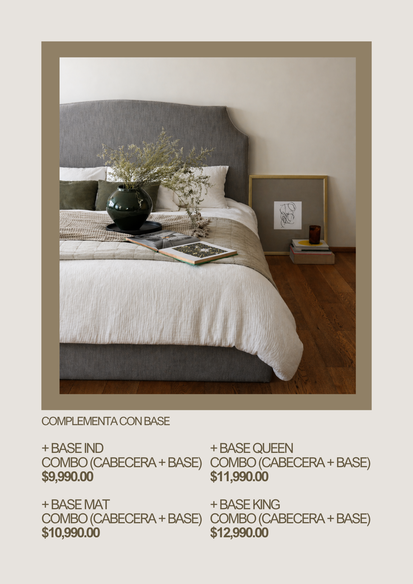 CABECERAS EDICIÓN LIMITADA 2026 / COMBOS BASE + CABECERA
