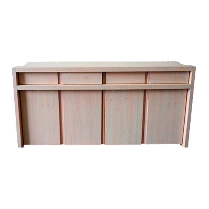 COMODA VINTAGE C/PUERTAS Y CAJONES ROSA MORADA