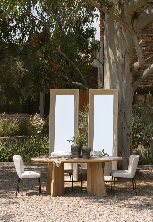 MESA ANTECOMEDOR VICTORIA ELIPTICA