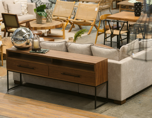 CREDENZA DOBLE C6 NOGAL